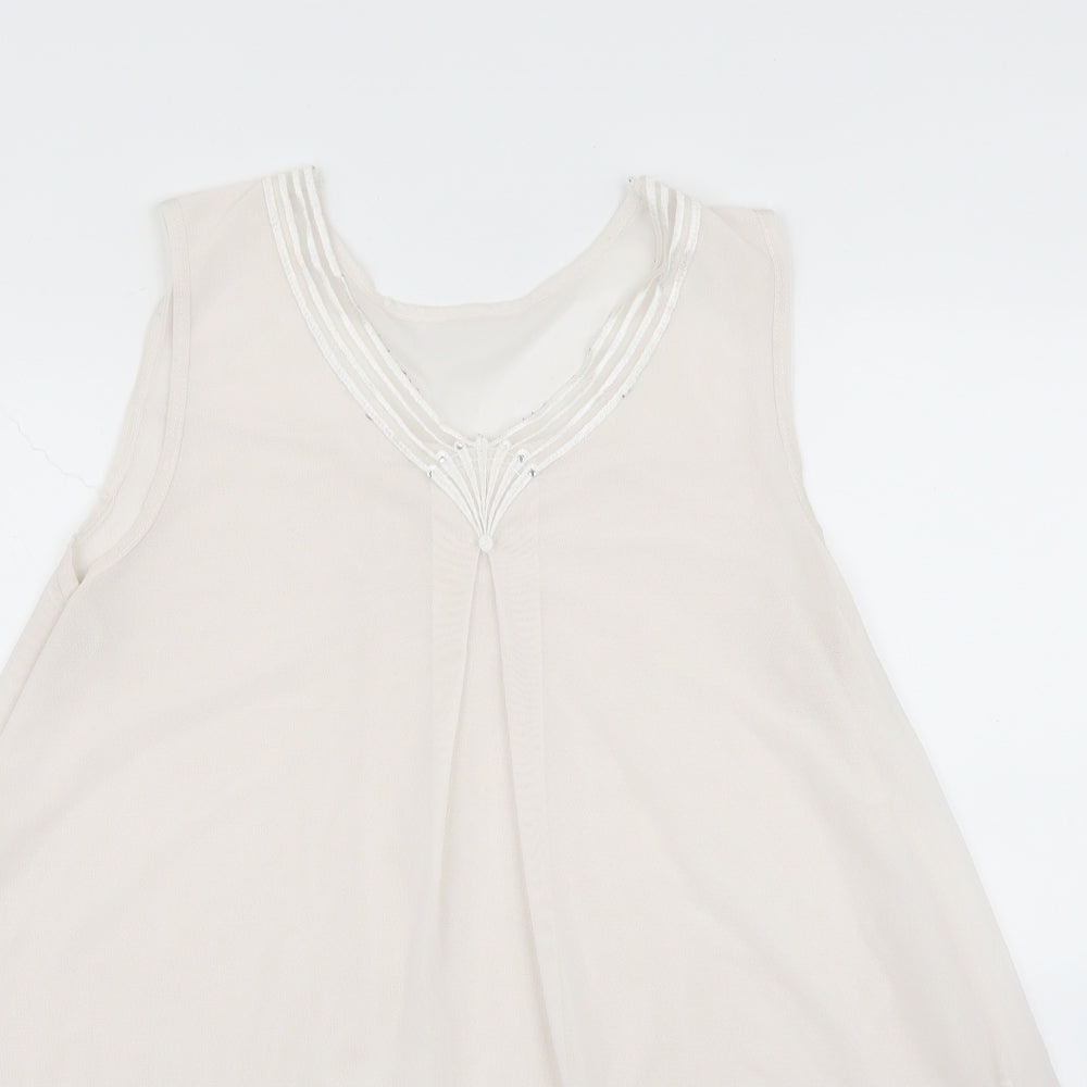 Preworn Womens Pink   Basic Blouse Size M