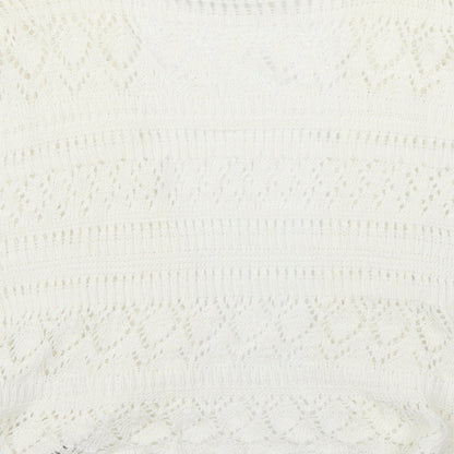 Preloved Muizz Womens Ivory   Cardigan Jumper Size M - Label