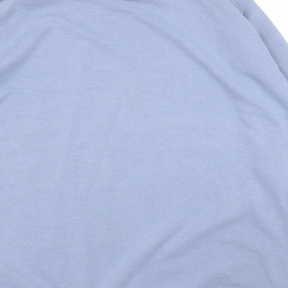 Monki Mens Blue   Pullover Jumper Size M