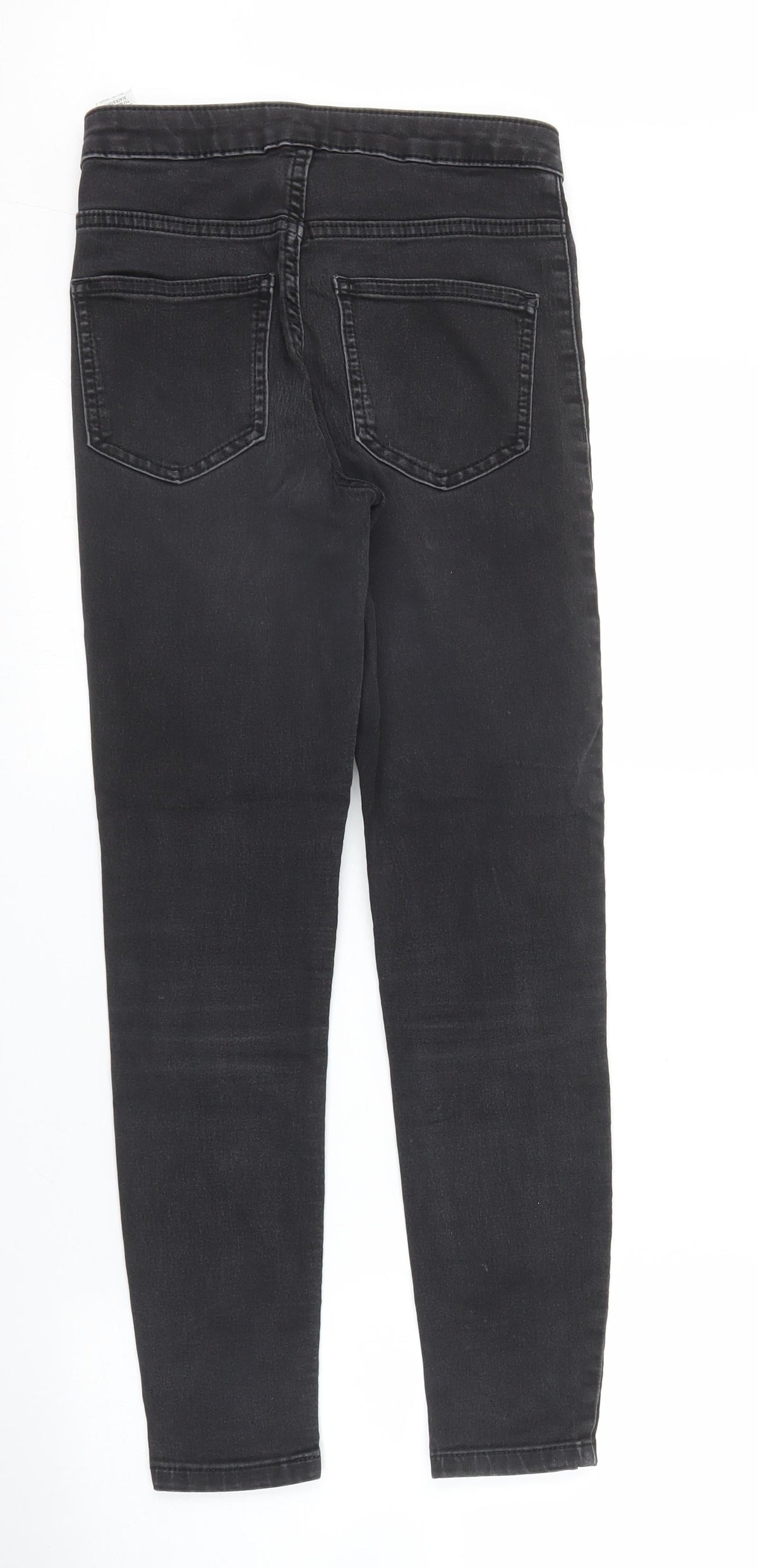 Marks & Spencer Womens Black  Denim Skinny Jeans Size 8 L26 in