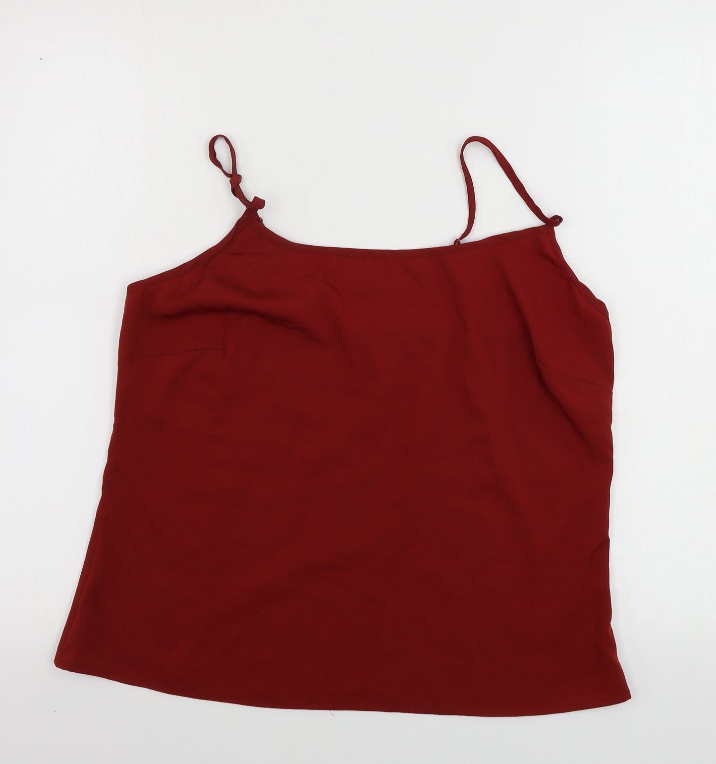 ASOS  Womens Red   Basic Tank Size 12