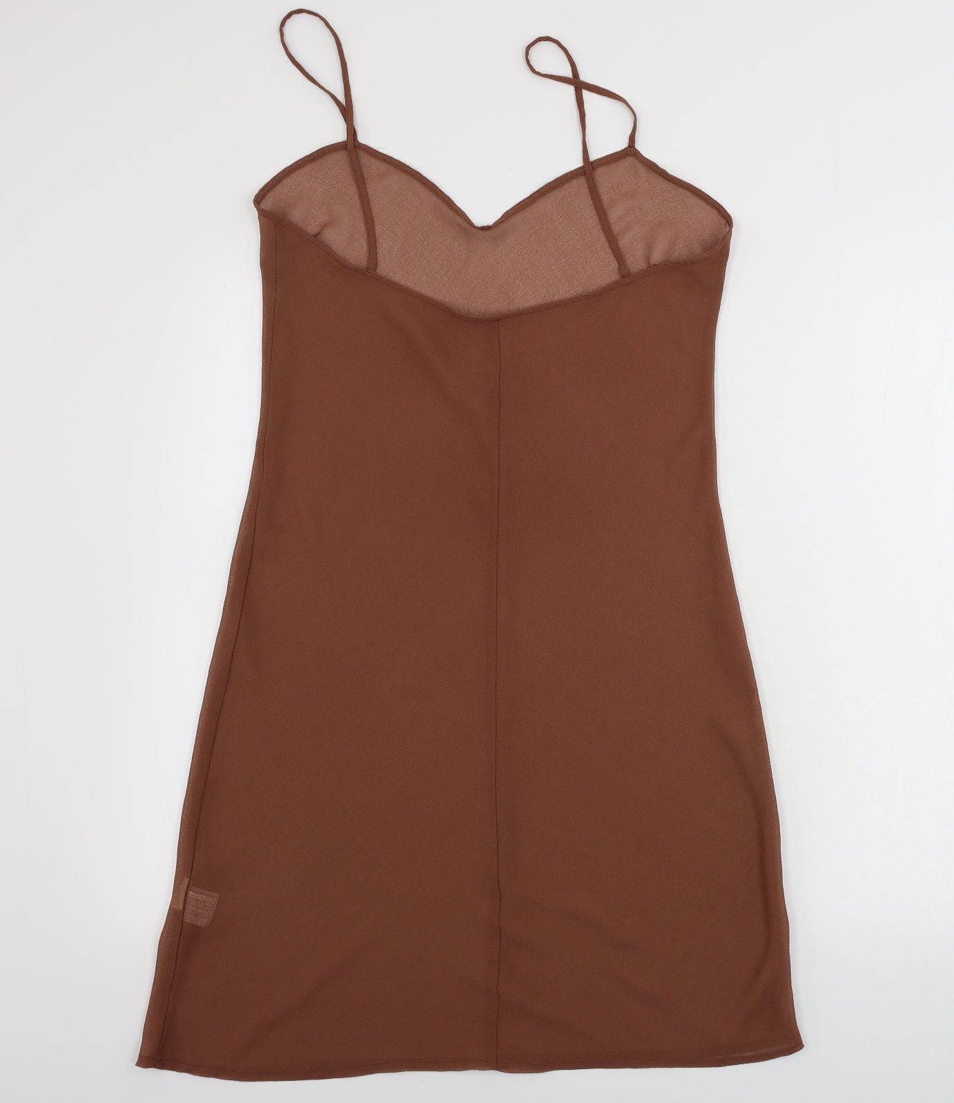 Preworn Womens Brown   Basic Blouse Size M