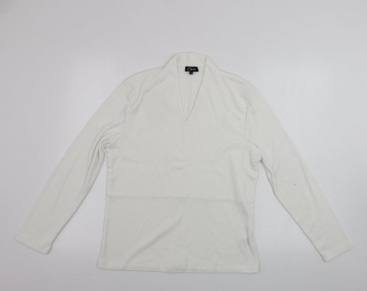 Emreco Womens Ivory   Pullover Jumper Size 18