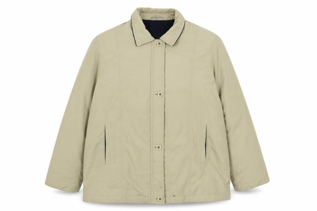 Preworn  Womens Beige   Jacket Coat Size 20