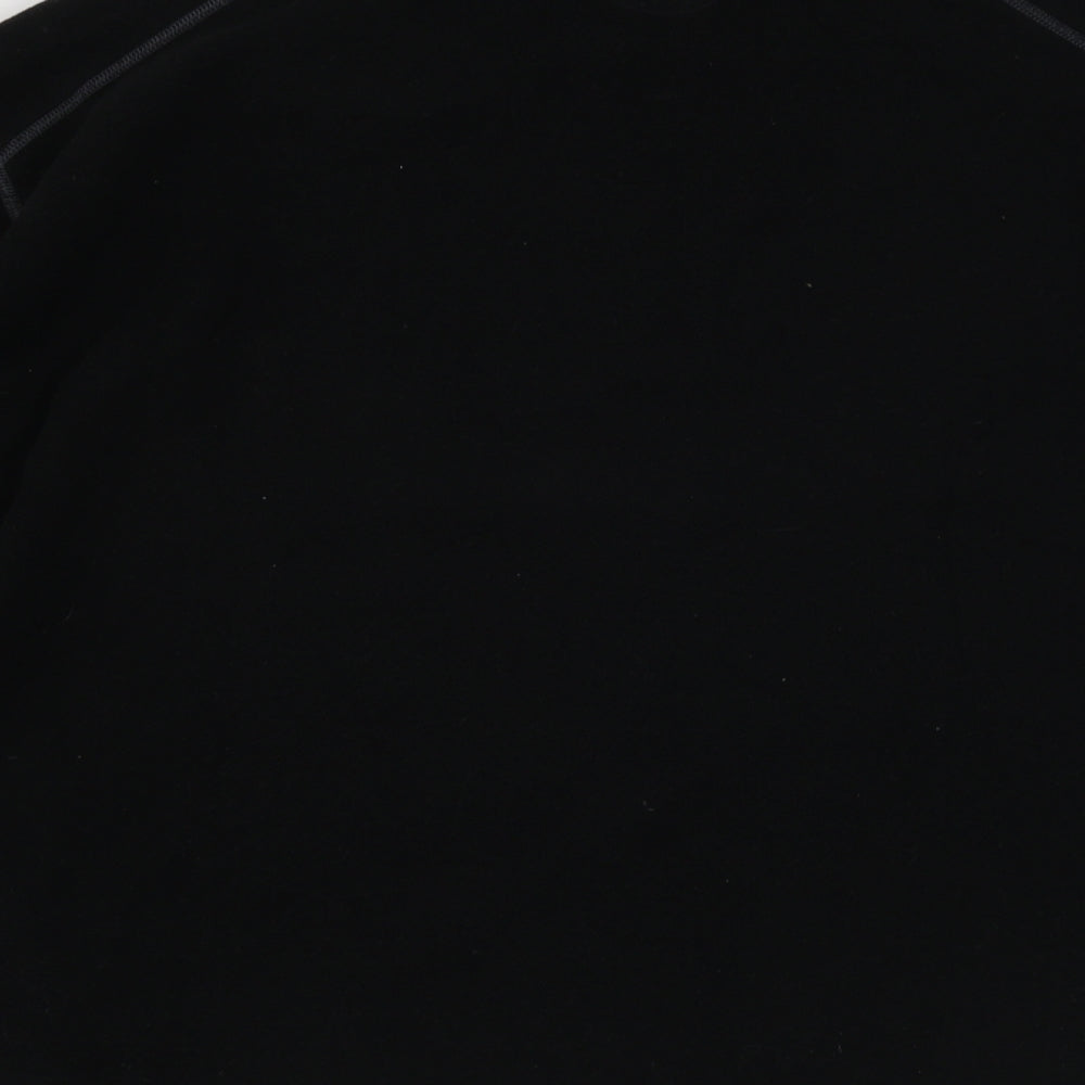 Preworn  Mens Black   Henley Jumper Size S