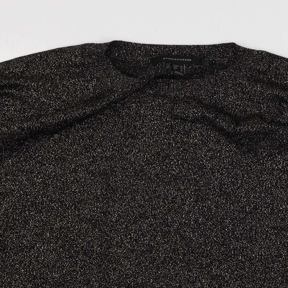 Atmosphere  Womens Black   Pullover Jumper Size 12