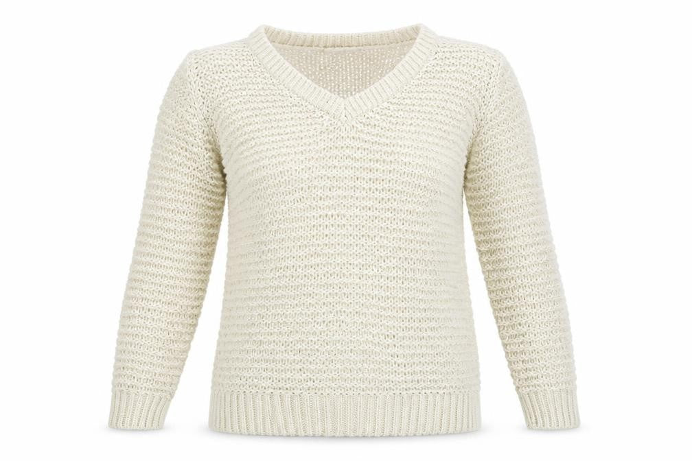 Papaya  Womens Ivory   Pullover Jumper Size L