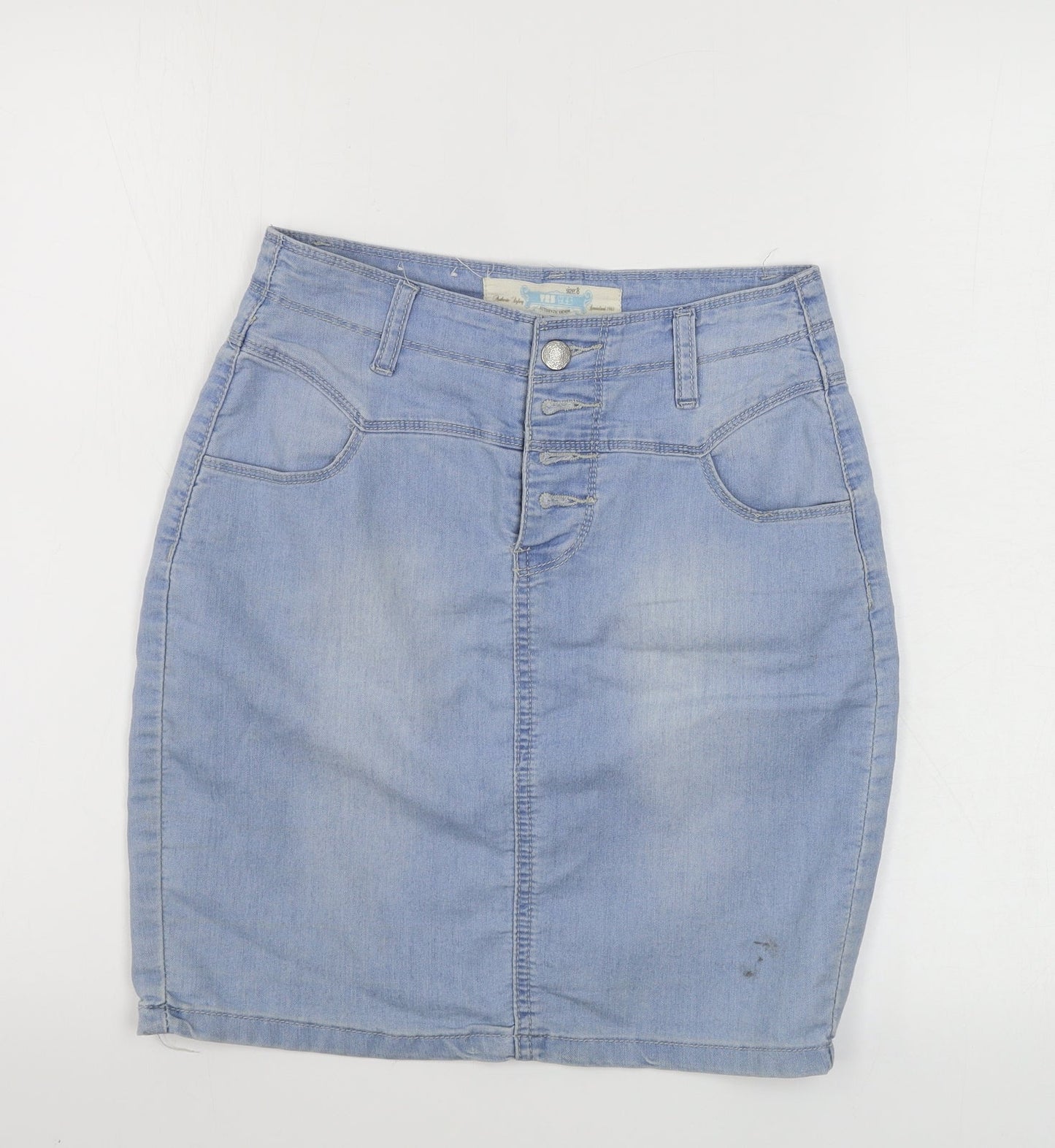 yes yes  Womens Blue   Bandage Skirt Size 8