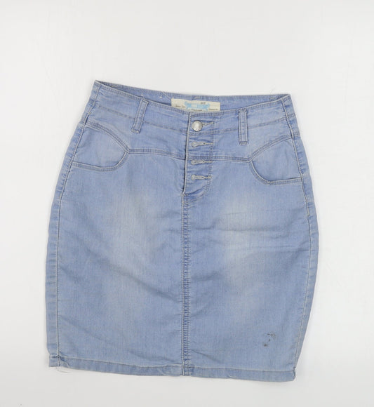 yes yes  Womens Blue   Bandage Skirt Size 8