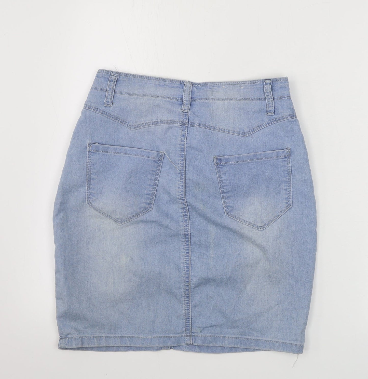 yes yes  Womens Blue   Bandage Skirt Size 8
