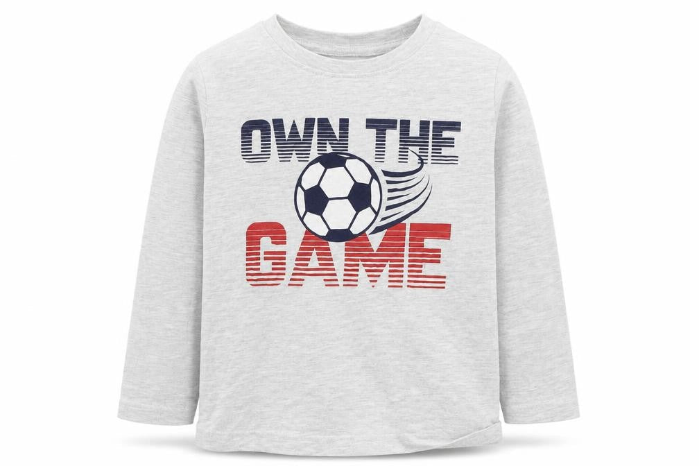 Primark Boys Grey   Basic T-Shirt Size 2-3 Years