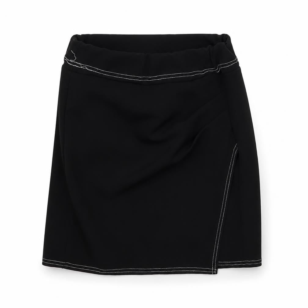 Boohoo Womens Black   A-Line Skirt Size 14
