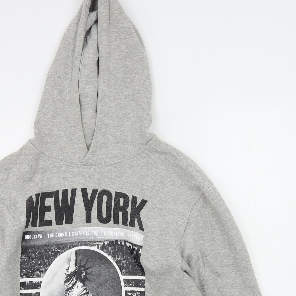 Primark Mens Grey   Pullover Hoodie Size XL  - new York