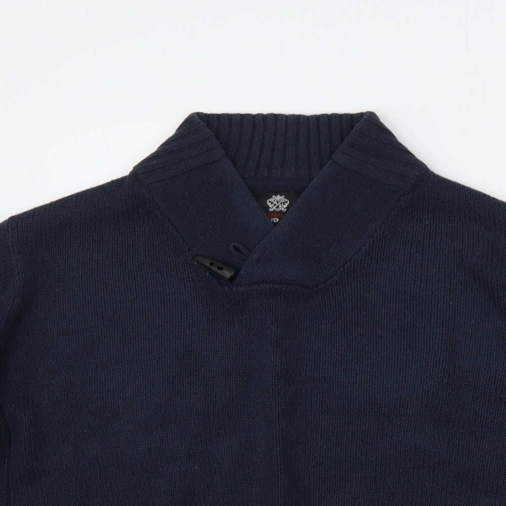 Ambrose Mens Blue   Pullover Jumper Size XL