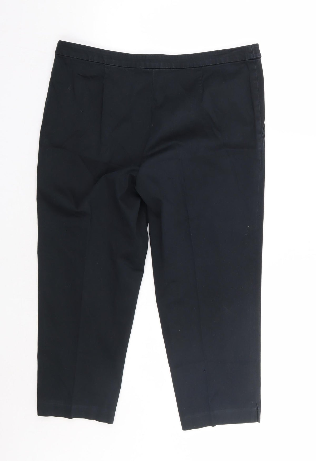 Tu Womens Black   Trousers  Size 14 L22 in