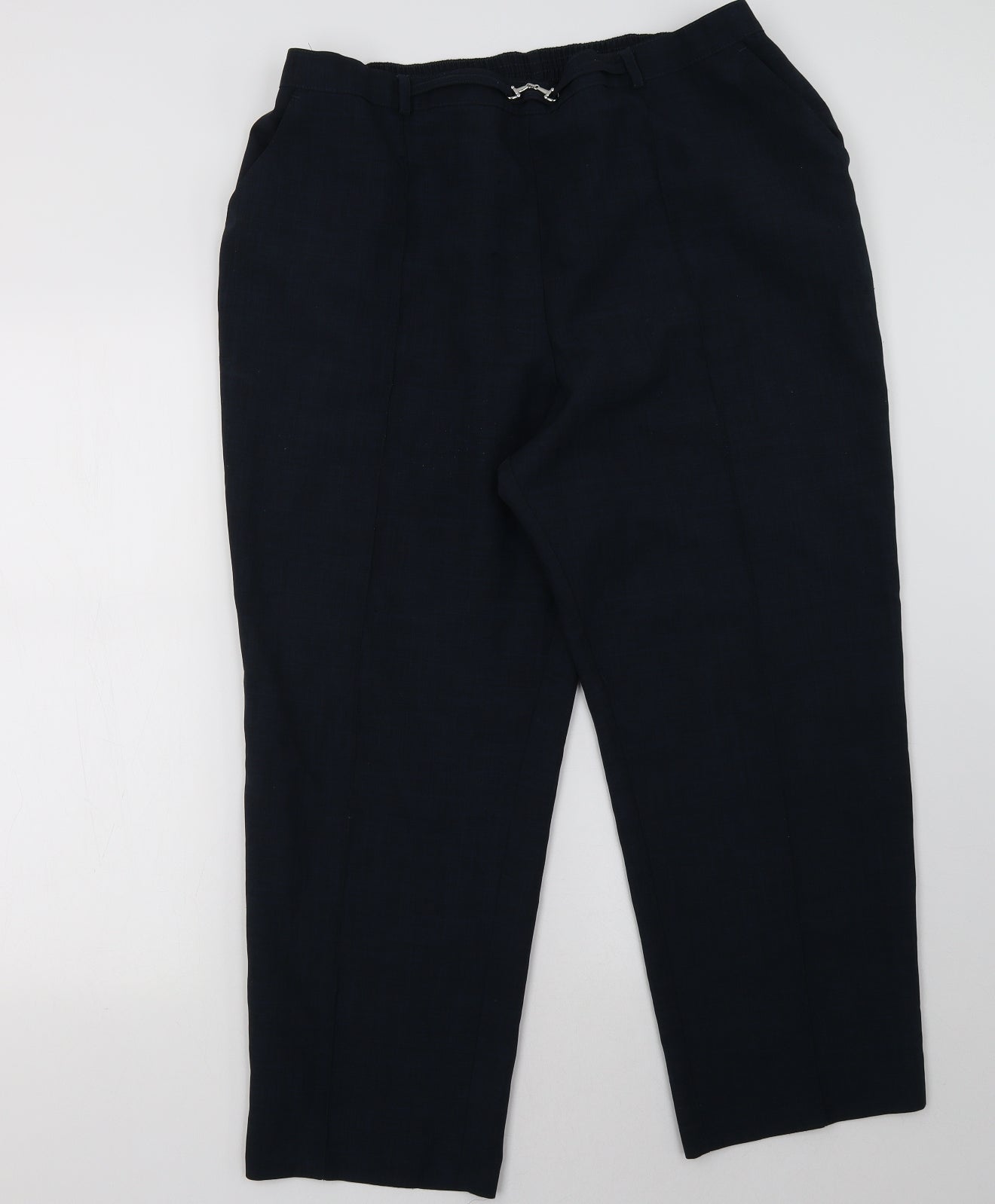 Marks and Spencer Womens Blue   Trousers  Size 20 L30 in
