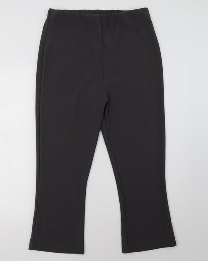 Preworn Womens Grey   Trousers  Size 14 L28 in