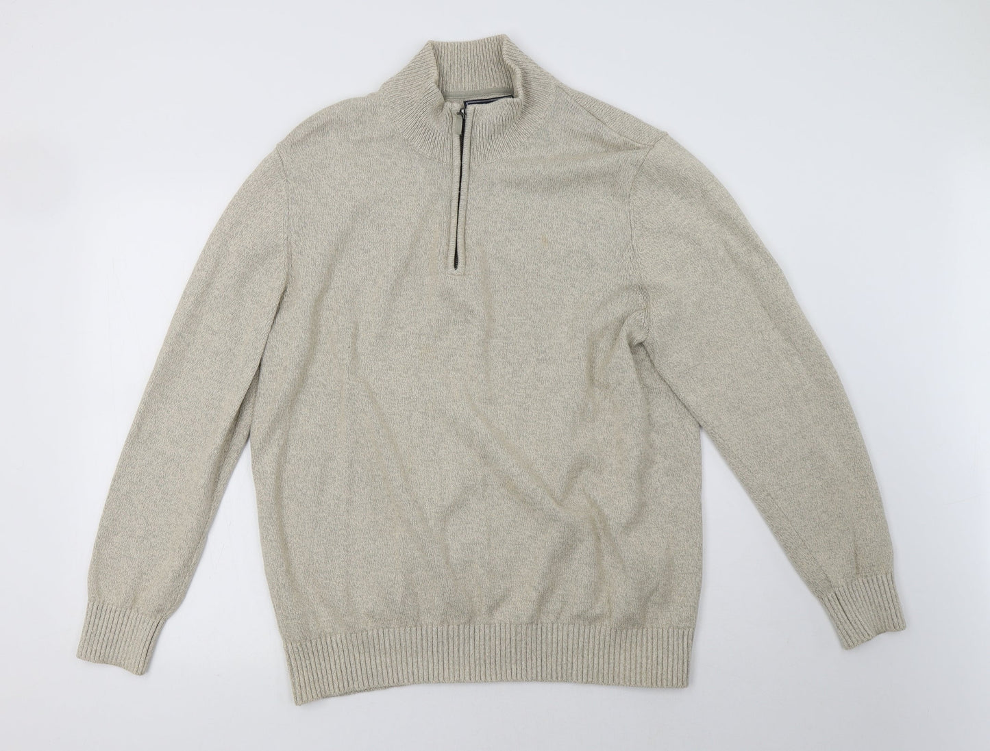 Debenhams Mens Beige   Pullover Sweatshirt Size L