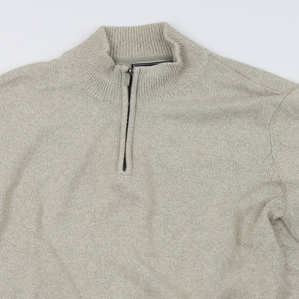 Debenhams Mens Beige   Pullover Sweatshirt Size L