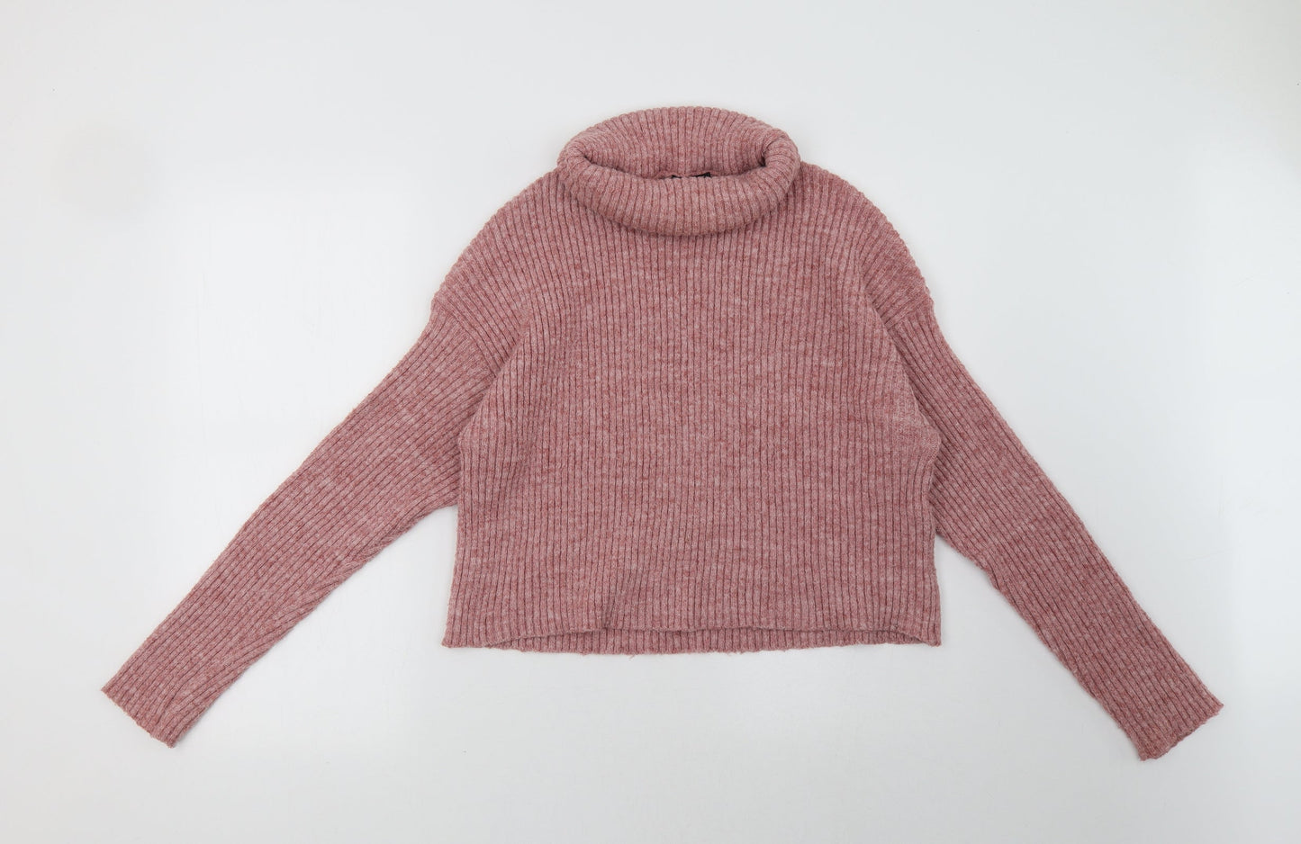 New Look Womens Pink   Pullover Sweatshirt Size M