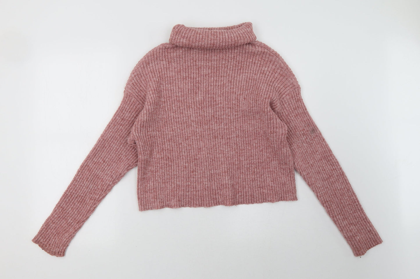 New Look Womens Pink   Pullover Sweatshirt Size M