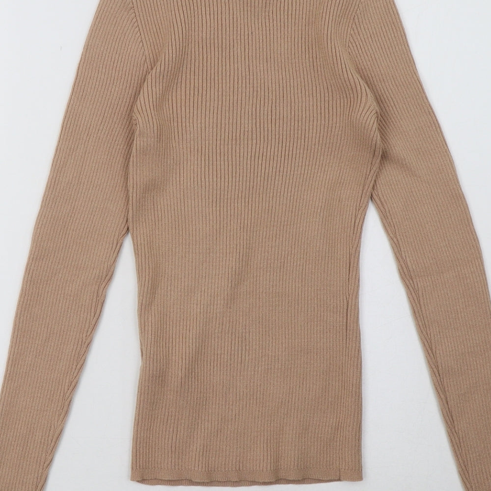 Primark Womens Beige   Pullover Sweatshirt Size S