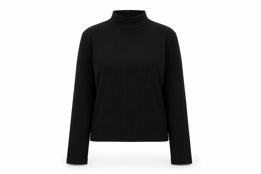 H&M Womens Black   Pullover Sweatshirt Size S