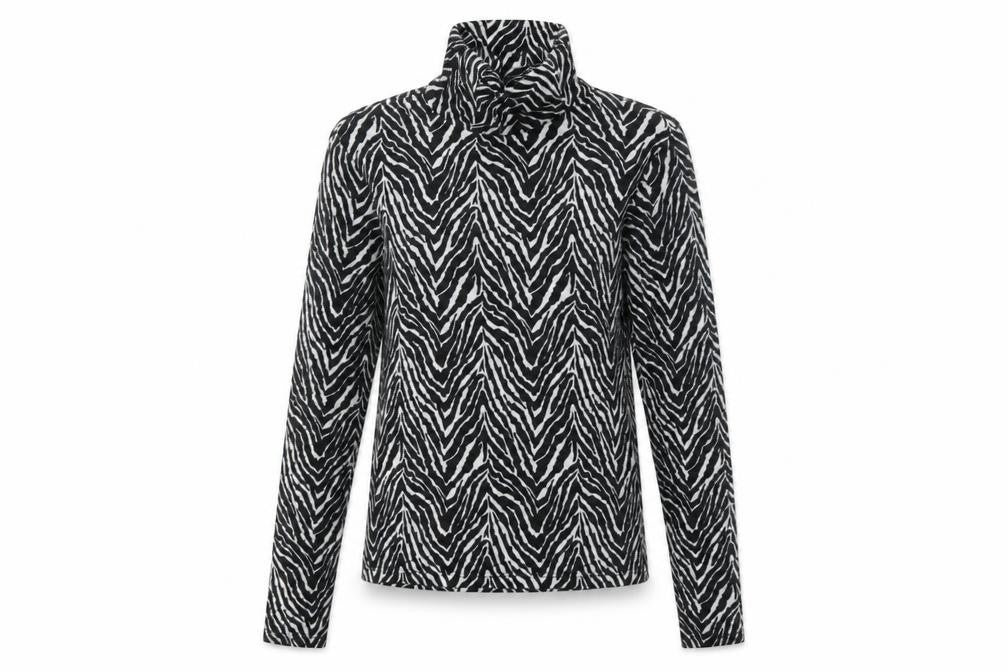 Primark Womens White Animal Print  Pullover Sweatshirt Size S