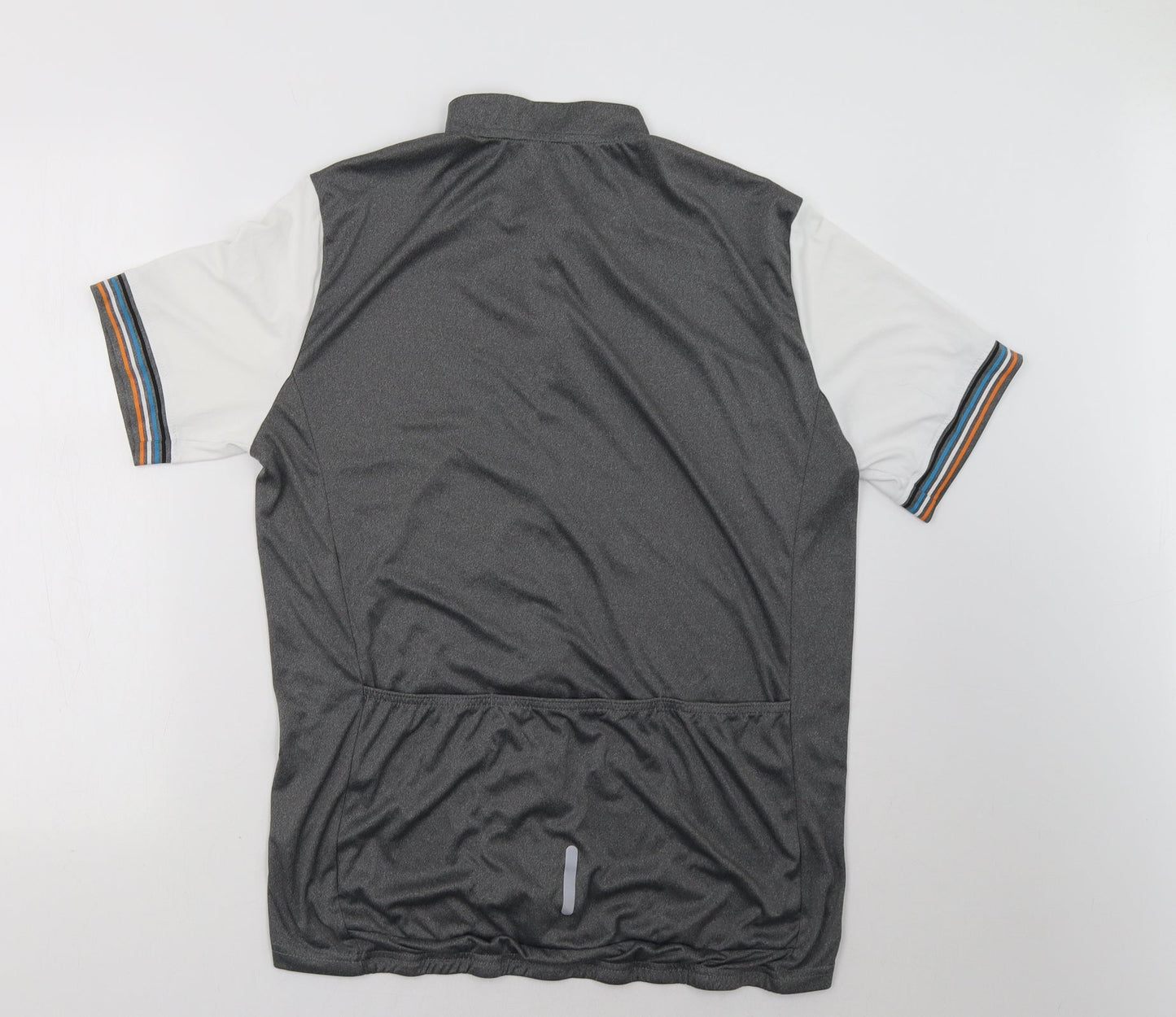 Crane Mens Grey   Full Zip Sweatshirt Size L