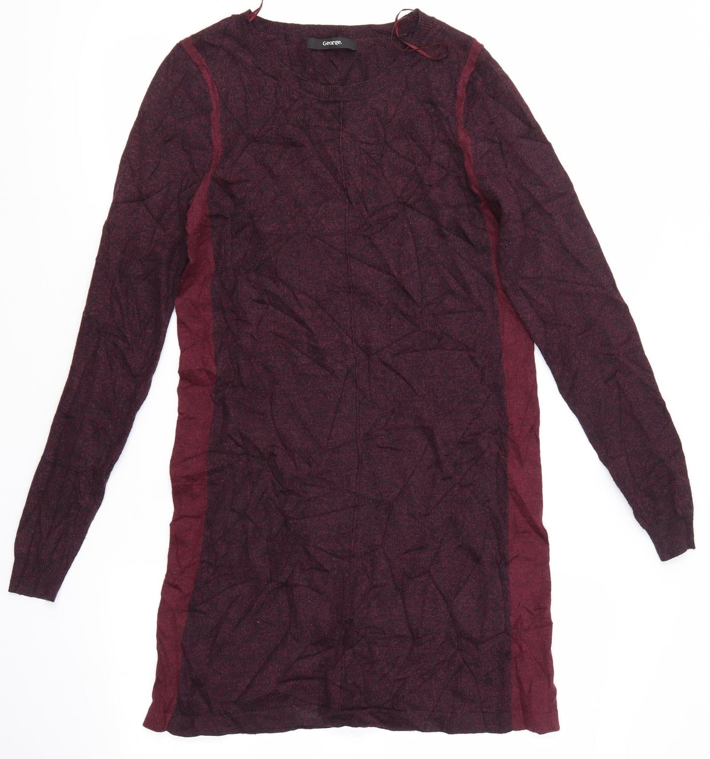 George Womens Purple   Jumper Dress  Size 8