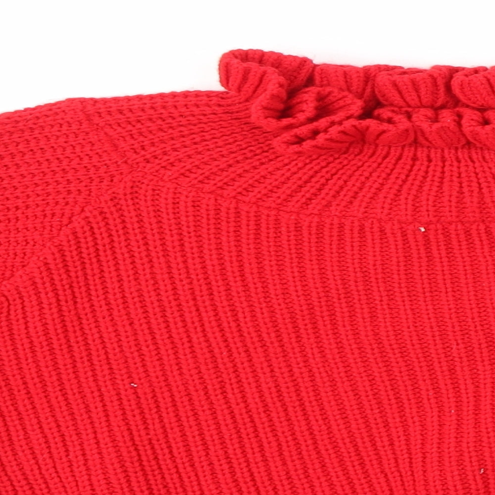 Cameo Rose Womens Red   Pullover Jumper Size S