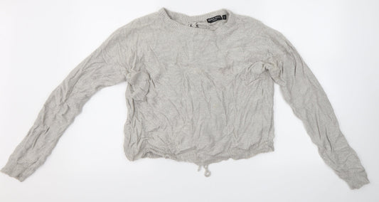 Brave Soul Womens Grey   Pullover Jumper Size M