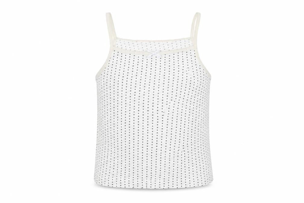 Primark Girls Multicoloured Polka Dot  Basic Tank Size 6-7 Years