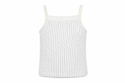 Primark Girls Multicoloured Polka Dot  Basic Tank Size 6-7 Years