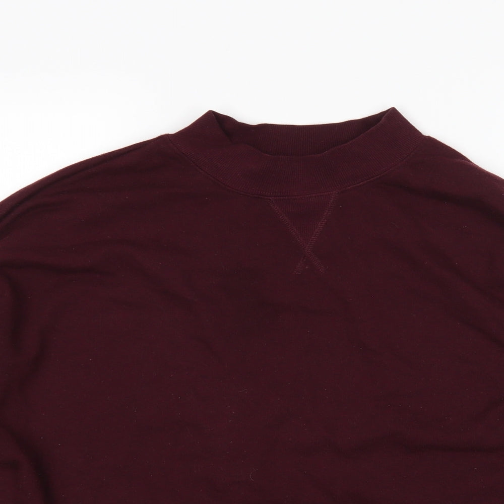 New Look Womens Purple   Pullover Sweatshirt Size 12