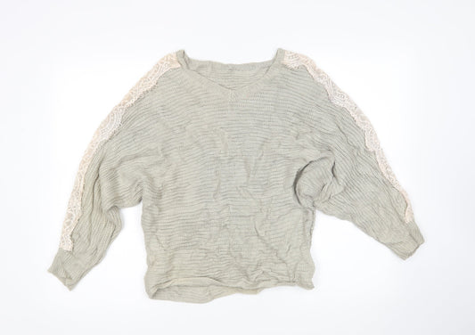 Shein  Womens Grey   Pullover Jumper Size S