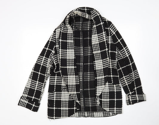 Atmosphere Womens Multicoloured Check  Cardigan Jumper Size 10