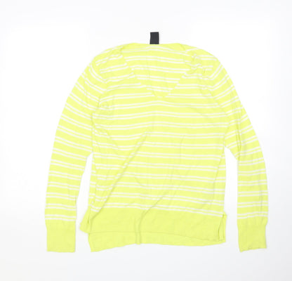 Preloved Gap Womens Multicoloured Striped  Pullover Jumper Size S - Front