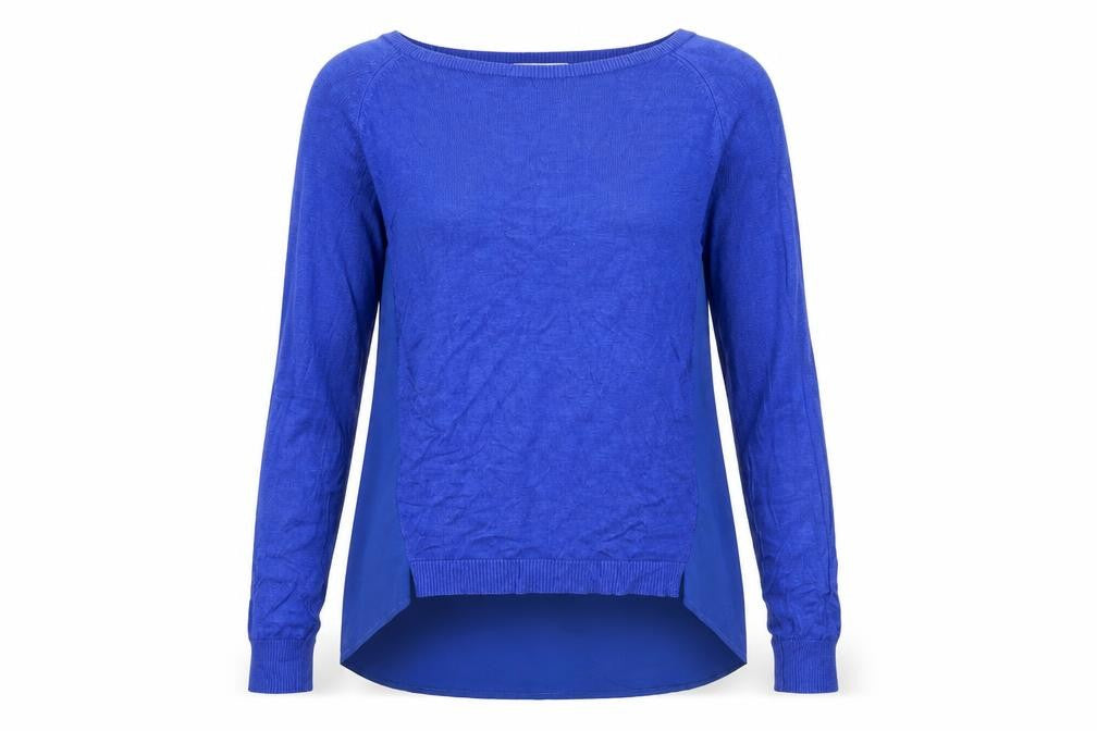Oasis Womens Blue   Pullover Jumper Size S