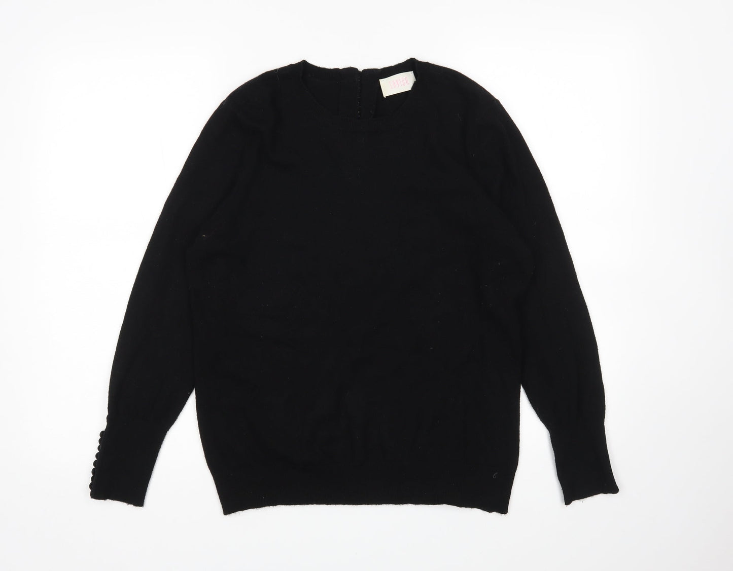 Savida Womens Black   Pullover Jumper Size L