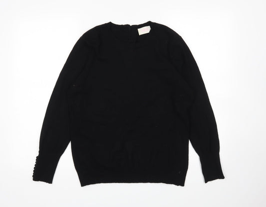 Savida Womens Black   Pullover Jumper Size L