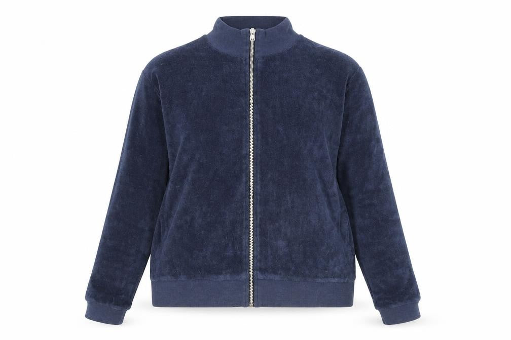 Per Una Womens Blue   Full Zip Sweatshirt Size 14