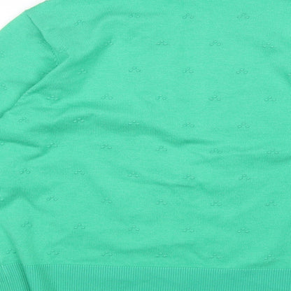 Hepburn Womens Green   Cardigan Jumper Size S