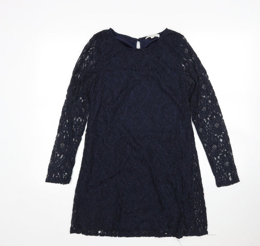 Glamorous Womens Blue Paisley  A-Line  Size 12