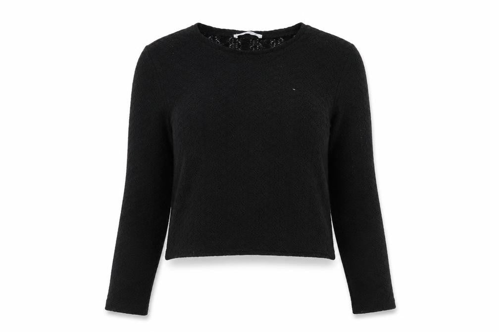 Zara Womens Black   Pullover Jumper Size M