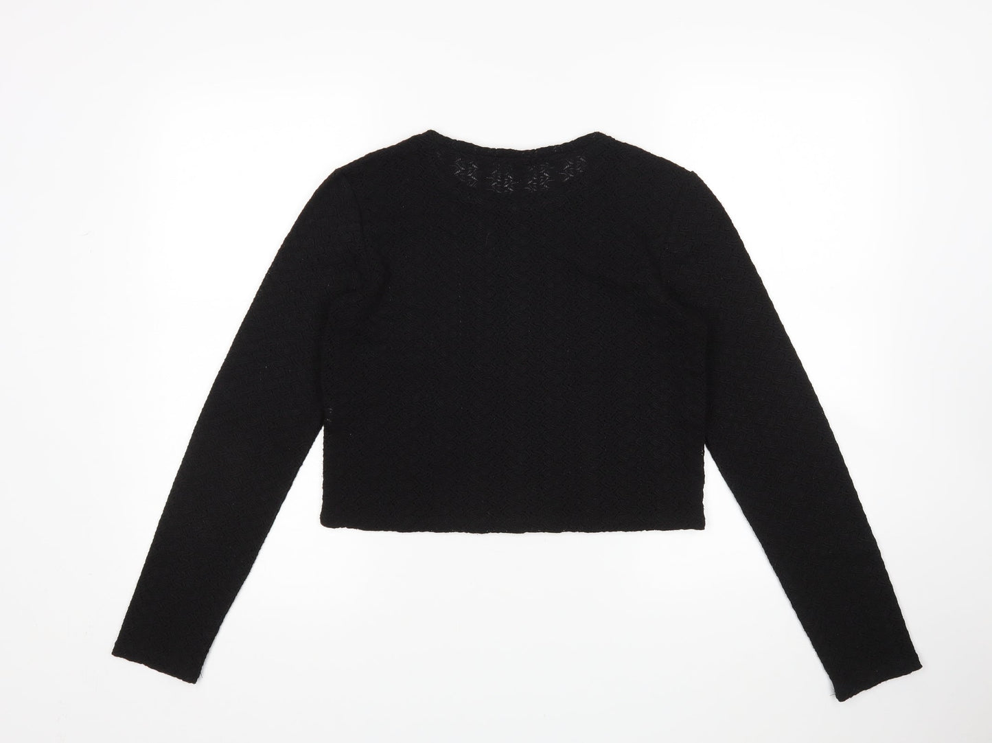 Zara Womens Black   Pullover Jumper Size M