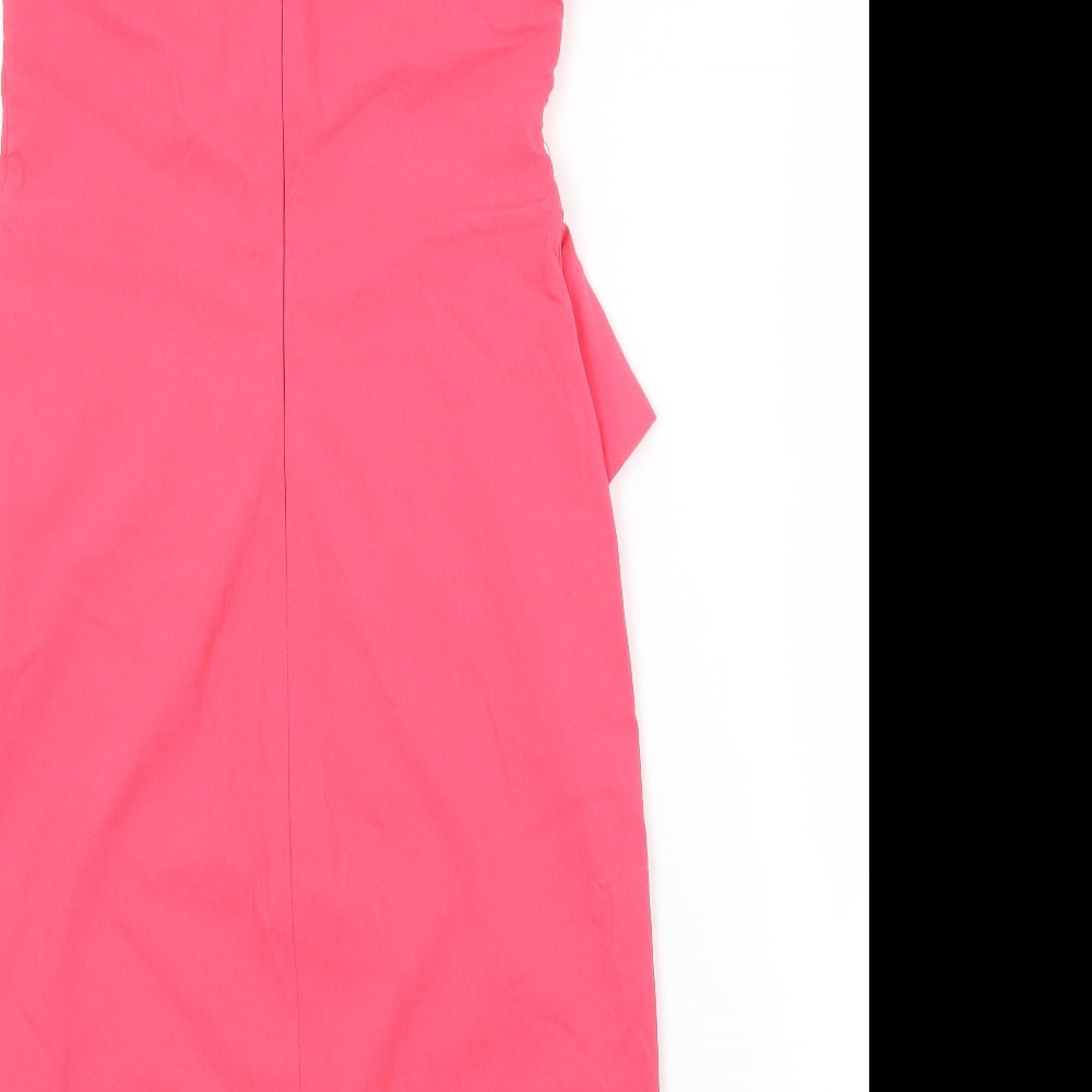 Preworn Womens Pink   Pencil Dress  Size 12