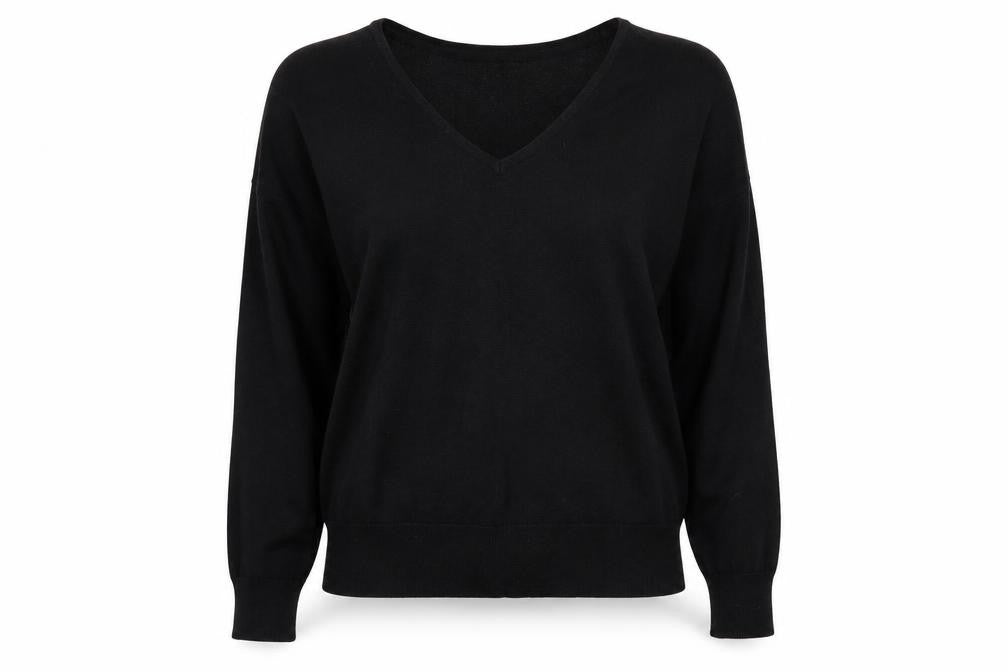 Capsule Womens Black Pullover Jumper Size 12