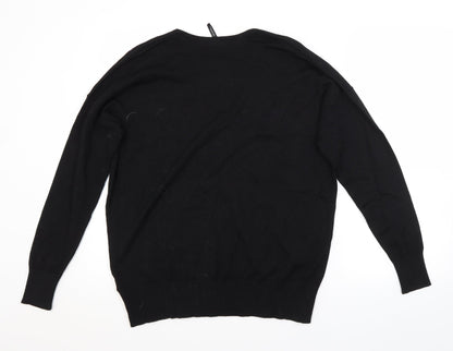 Capsule Womens Black Pullover Jumper Size 12