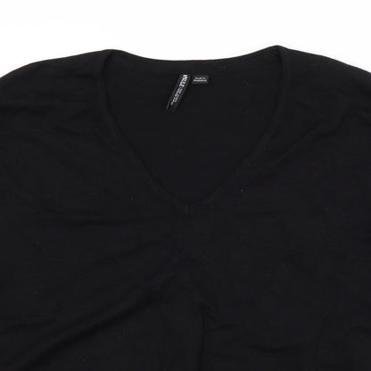 Capsule Womens Black Pullover Jumper Size 12